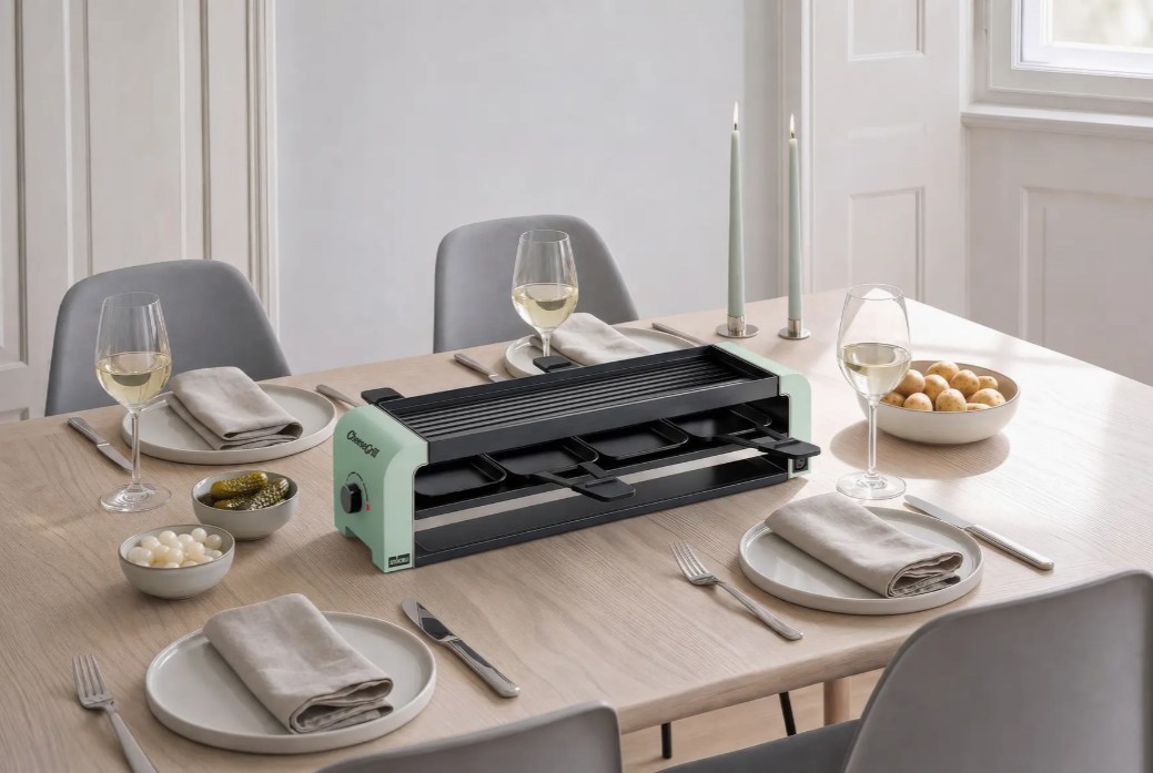 Stöckli CheeseGrill 4 Connect Mint Green
