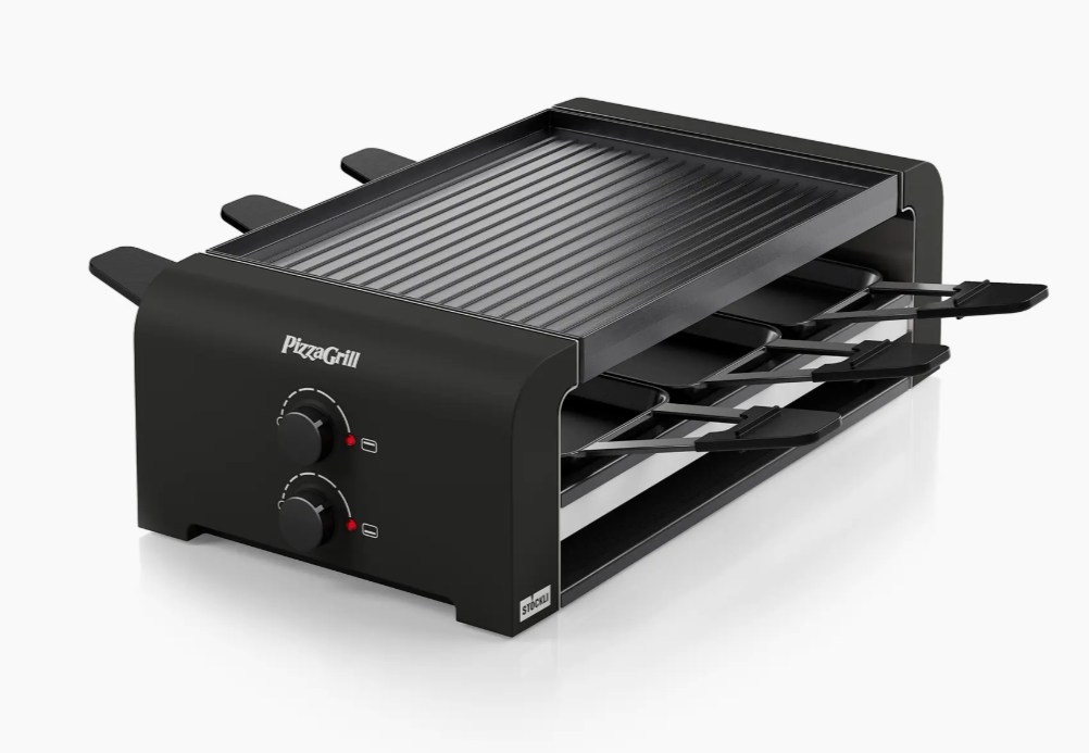 Stöckli PizzaGrill 6 Black Schwarz