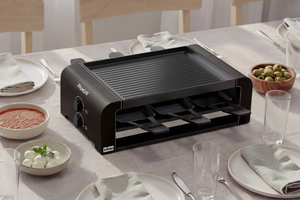 Stöckli PizzaGrill 6 Black Schwarz