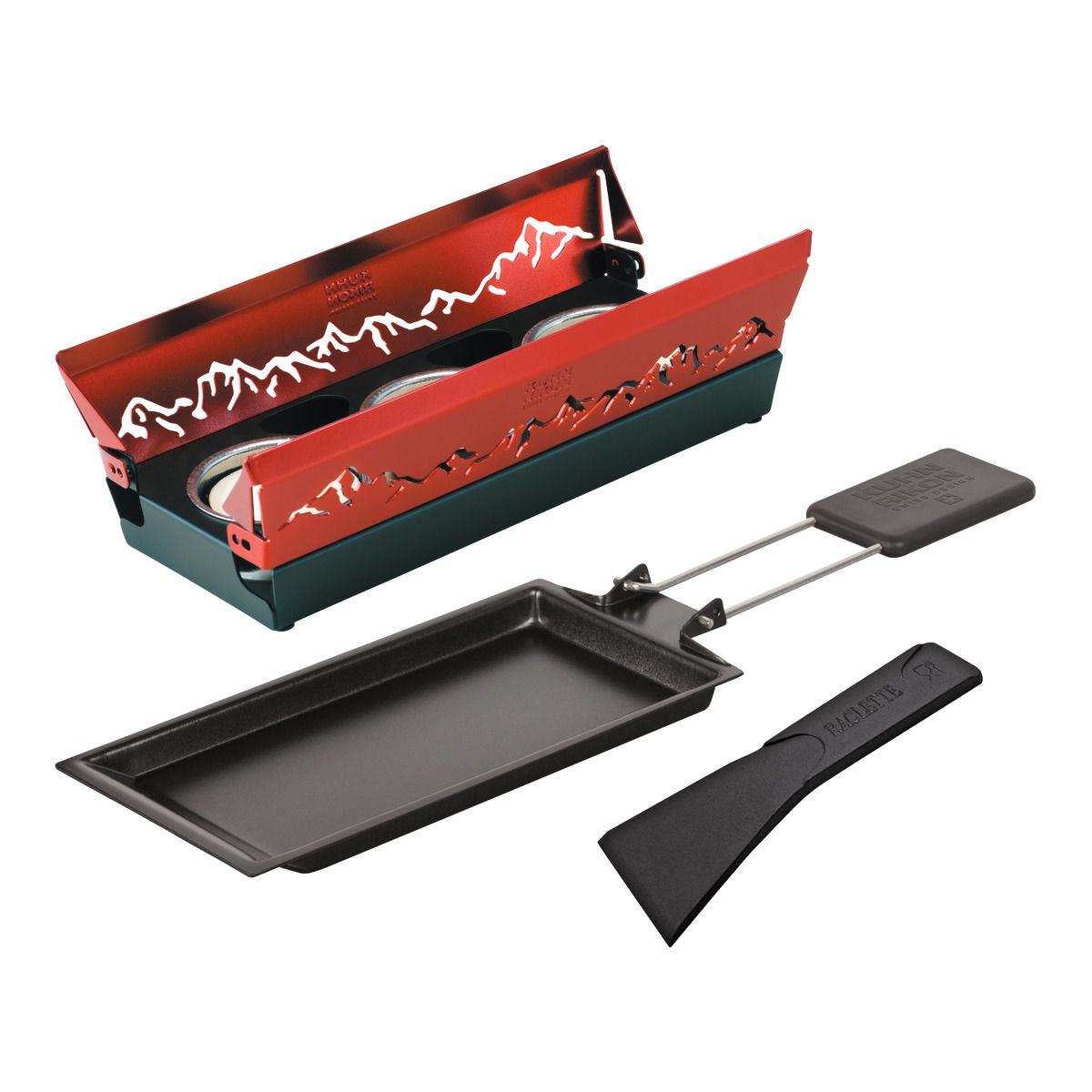 Kuhn Rikon Mini Racletteset Alpenglühen rot