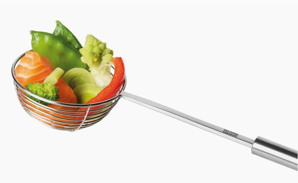Stöckli Fonduesieb Inox 2 Stück, Ø 6 cm