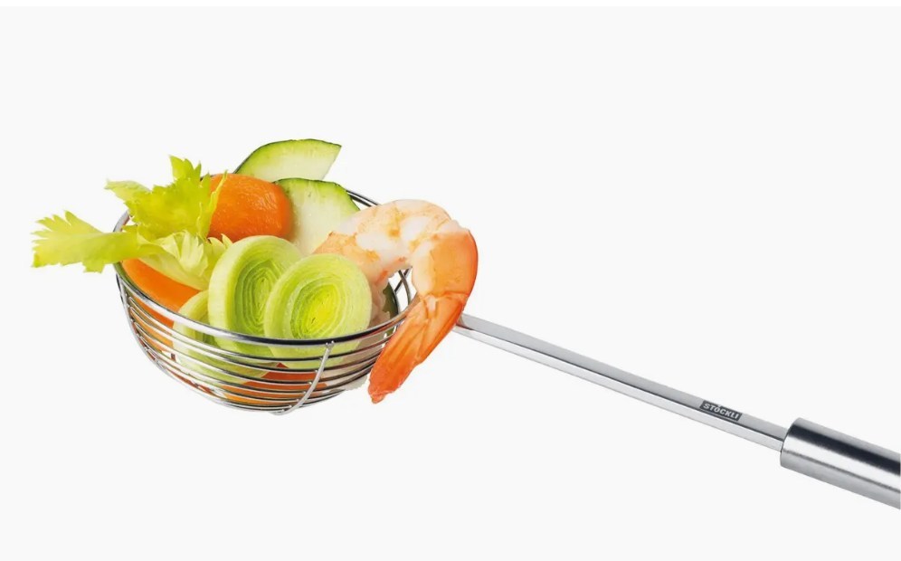 Stöckli Fonduesieb Inox 2 Stück, Ø 6 cm