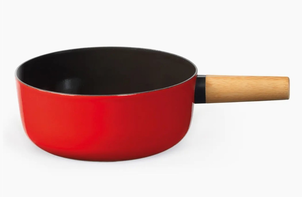 Stöckli Käsefondueset Säntis Emotion, Ø 21cm, rot