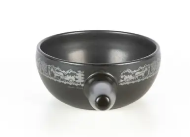 Stöckli Käsefondue Caquelon Tradition Alpaufzug schwarz/platin, Induktion