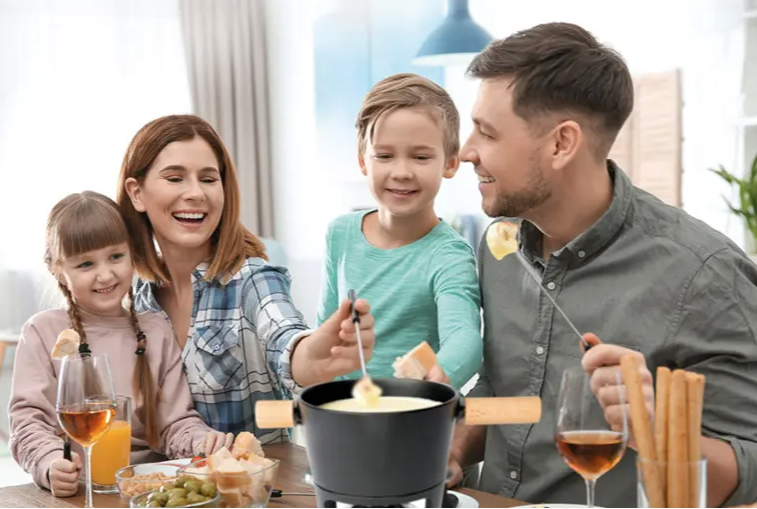 Stöckli Käsefonduegarnitur Titlis BIG