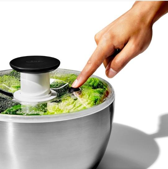 OXO Salatschleuder konisch Good Grips Steel