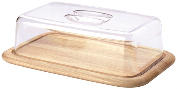 Käseglocke 2-teilig 38,5×25,5 cm, Continenta
