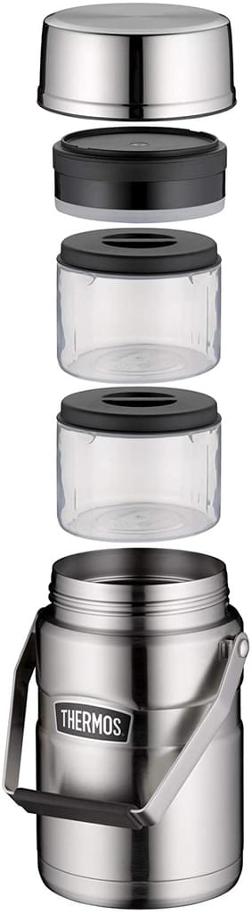 Speisegefäss Stainless King 1,2 Liter mit 2 Behältern
