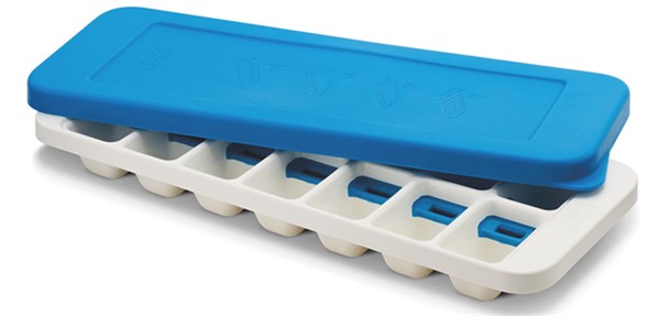 Eiswürfelbehälter weiss/blau Quicksnap Plus<br>
