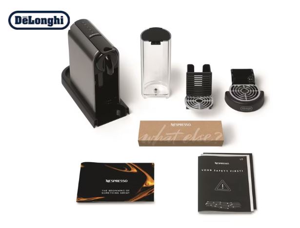 De’Longhi Nespresso Kaffeemaschine Citiz Platinum Titan EN220.TB grau