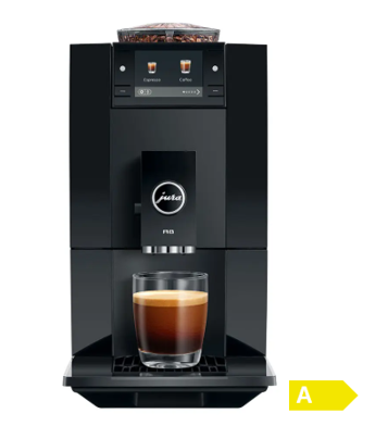 Jura Kaffeevollautomat A8 Piano Black (SA) 15737 inklusive Starterpaket Zemp AG*