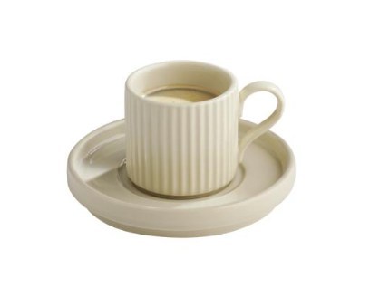 APS Espressotasse “The Grid”, sand (beige), 0,08 l