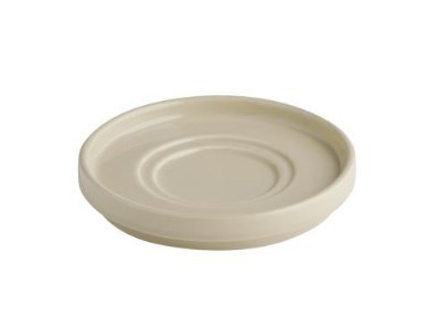 APS Espresso-Untertasse “The Grid”, sand (beige), Ø 12,5 cm