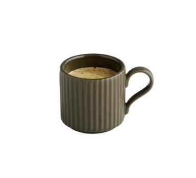 APS Espressotasse “The Grid”, mud (braun), 0,08 l