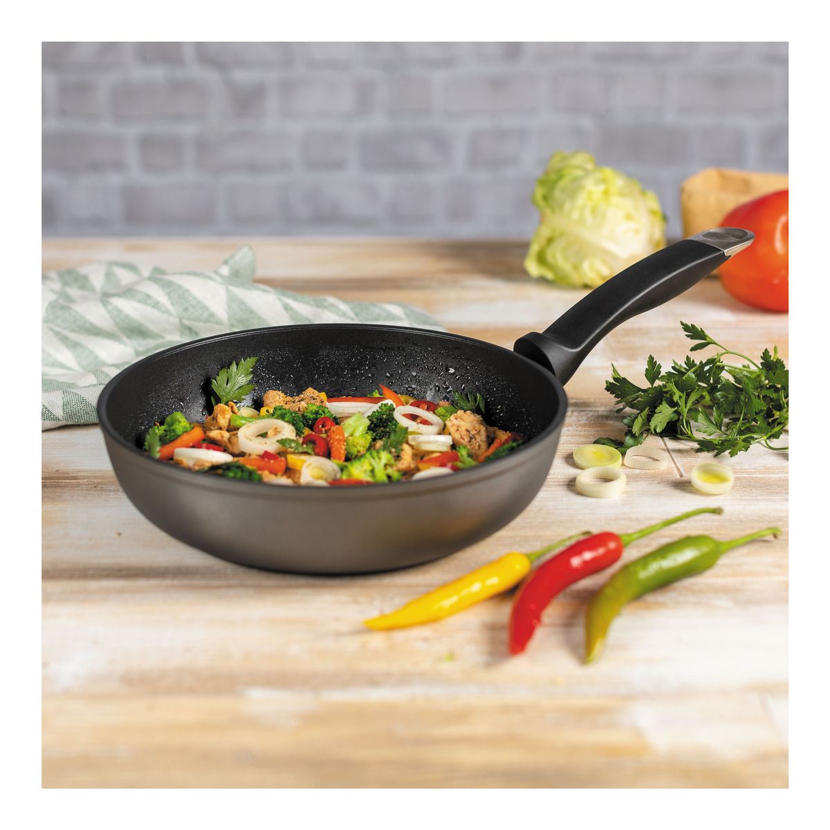 Kuhn Rikon Bratpfanne hoch Gourmet Star 28 cm