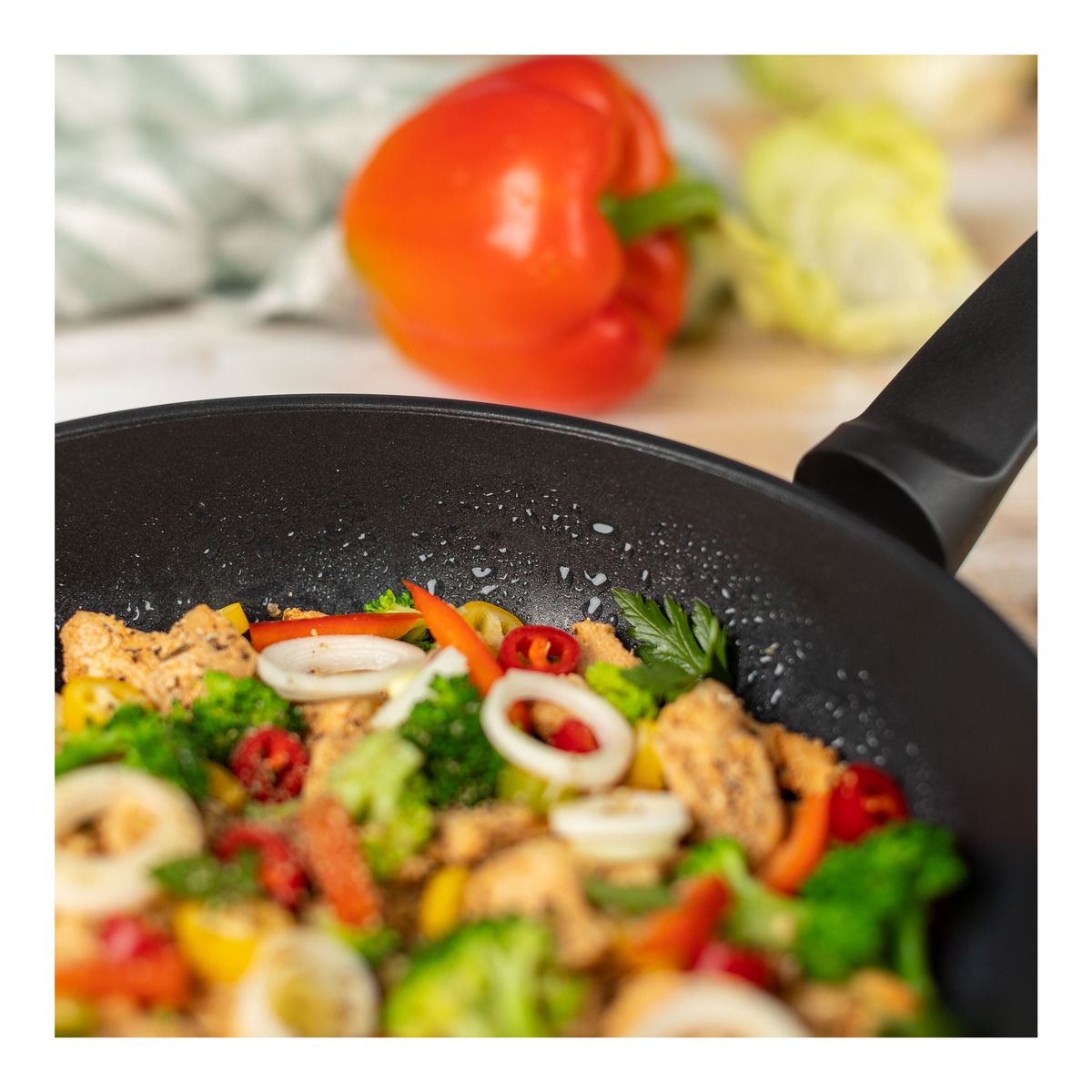 Kuhn Rikon Bratpfanne hoch Gourmet Star 28 cm