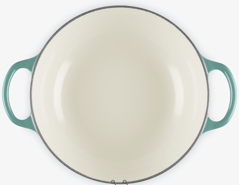 Stew Pot Signature Le Creuset rund Bleu Riviera Ø 22 cm, 2,2 Liter