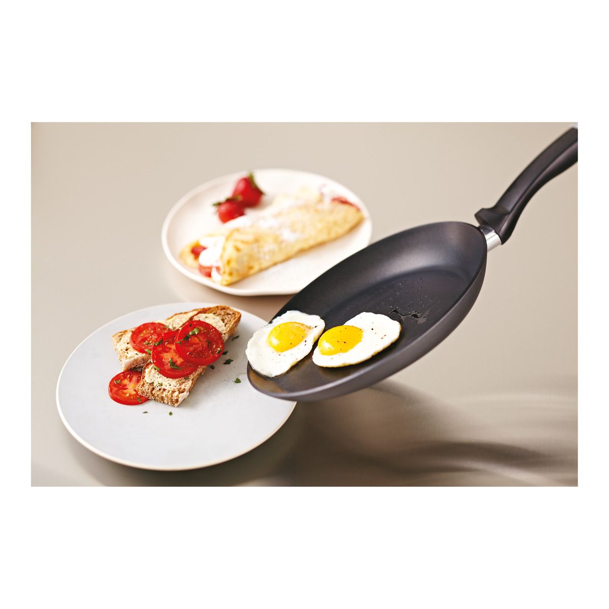 Kuhn Rikon Crêpe-/Eier-/Röstipfanne Salto 27 cm