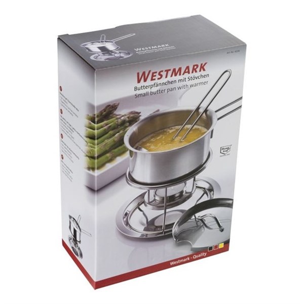 Westmark Butter- und Saucenpfännchen mit Stövchen