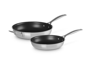 Pfannenset 2-teilig Antihaftbeschichtet aus 3-ply Edelstahl (24/28 cm)