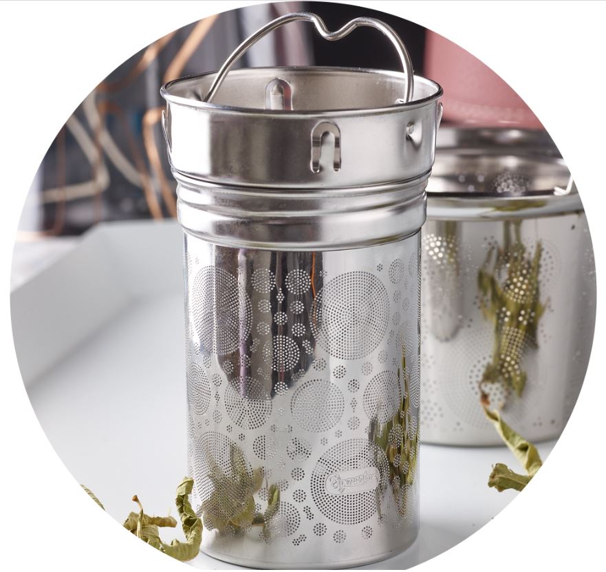 Flowtea isolierende Glasflasche Mandala inkl. Neoprenhülle