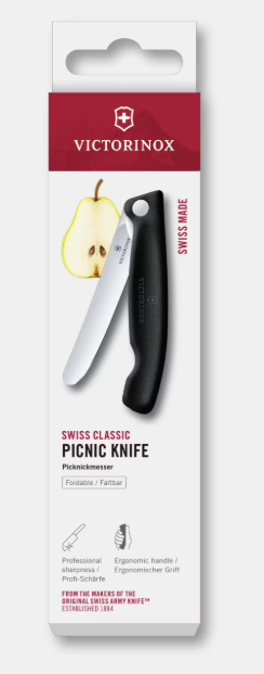 Victorinox Picknickmesser Swiss Classic, schwarz
