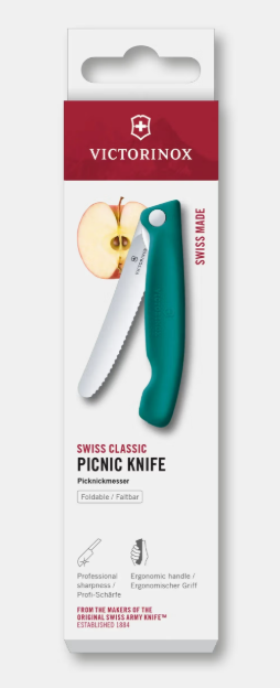 Victorinox Picknickmesser Swiss Classic, grün
