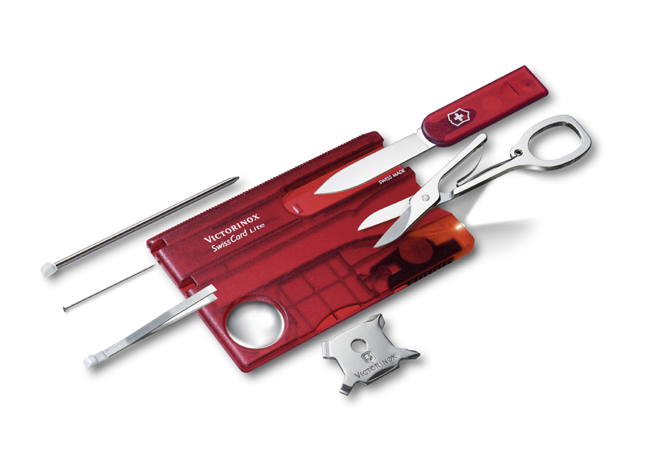 Victorinox Sackmesser SwissCard Lite rubin 0.7300.T<br>