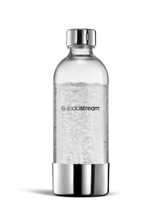 Sodastream 1L Kunststofflasche metal Enso spülmaschinenfest