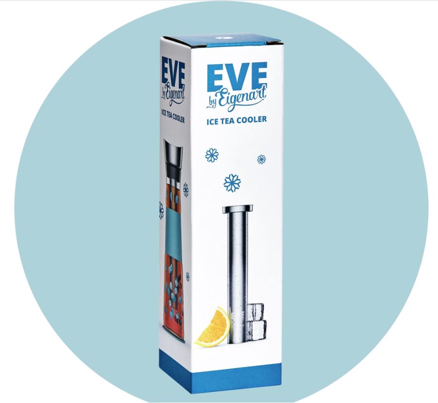 Eve Glaskaraffe 1,25 Liter inkl. Cooler, Copper