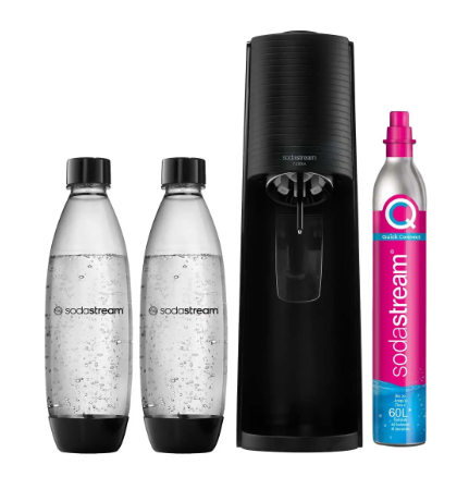 Sodastream Wassersprudler TERRA schwarz Megapack