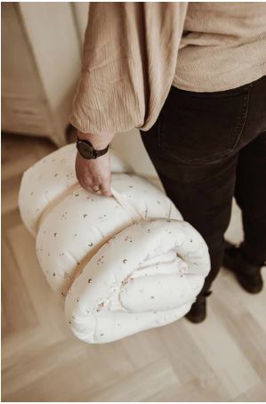 Krabbeldecke Bloom Organic Moon Ø 130 cm