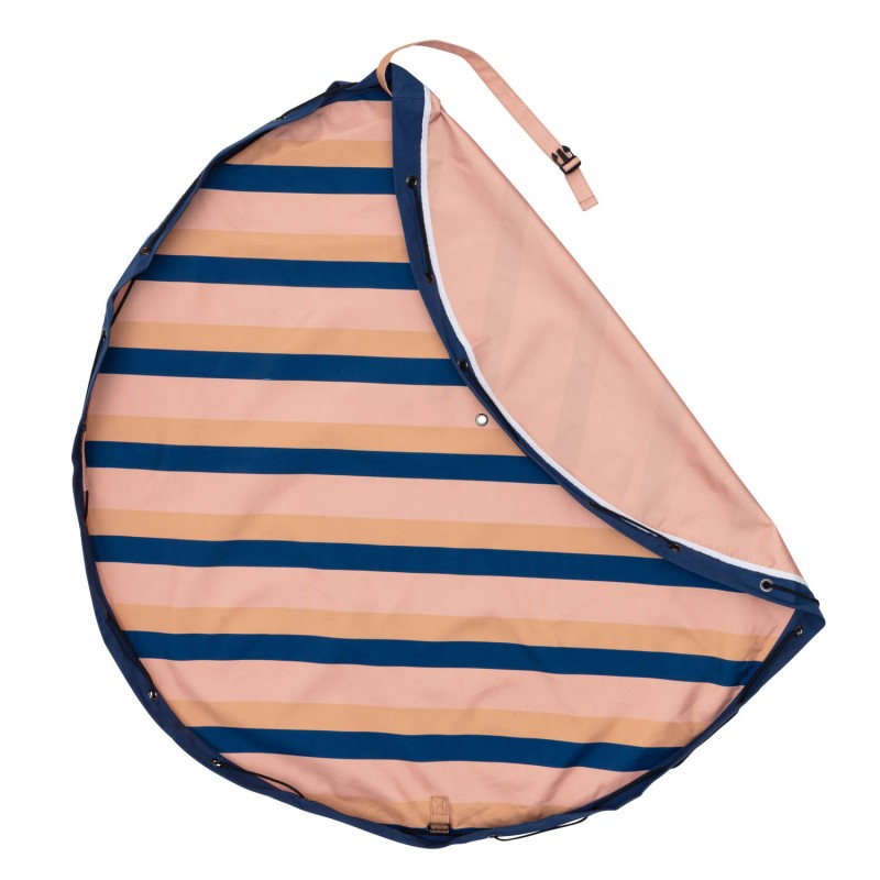 Spielzeugsack Outdoor Mokka Stripes Ø 140 cm