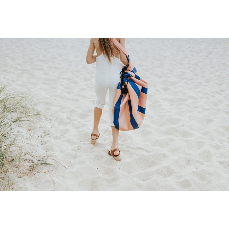 Spielzeugsack Outdoor Mokka Stripes Ø 140 cm