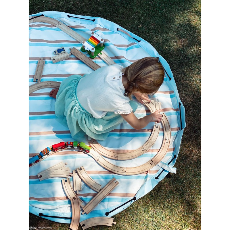 Spielzeugsack Outdoor Strip Ø 140 cm