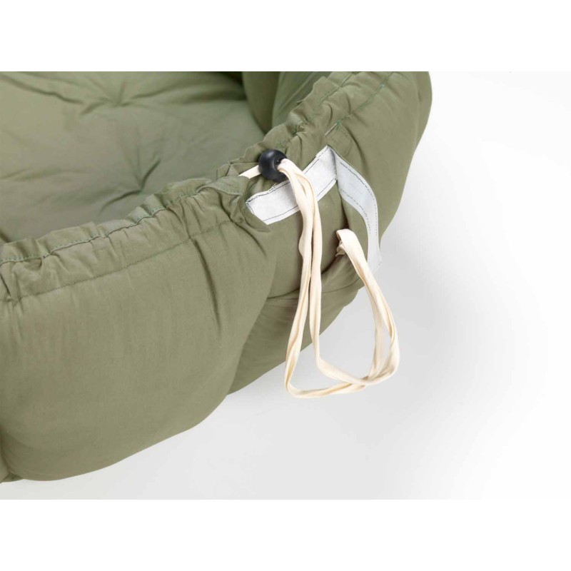 Krabbeldecke Bloom Organic Meadow Green Ø 130 cm