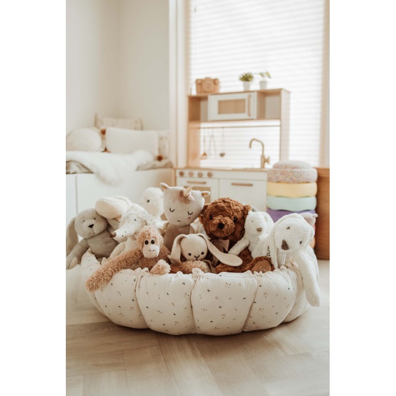 Krabbeldecke Bloom Organic Moon Ø 130 cm