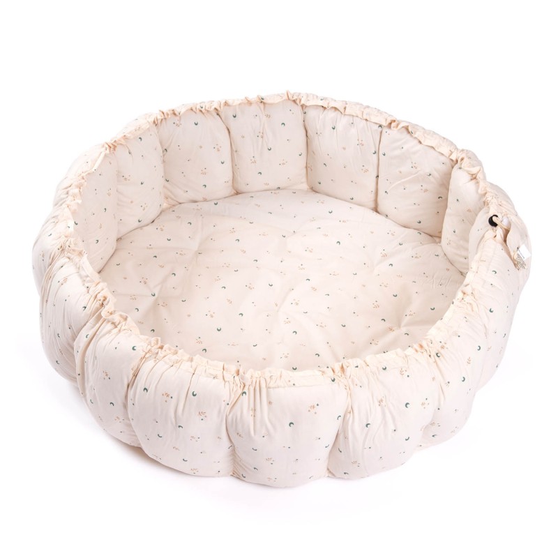 Krabbeldecke Bloom Organic Moon Ø 130 cm