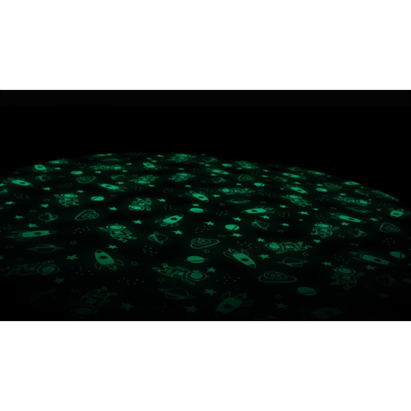 Spielzeugsack Space – Glow in the dark Ø 140 cm