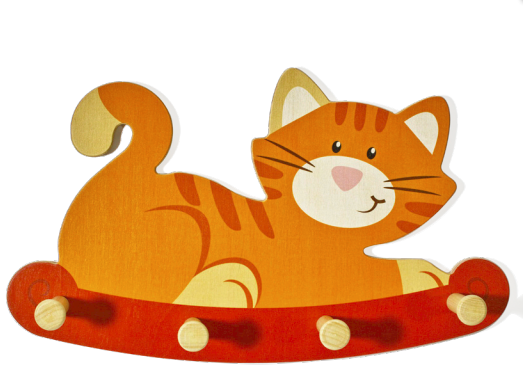 Kindergarderobe Katze