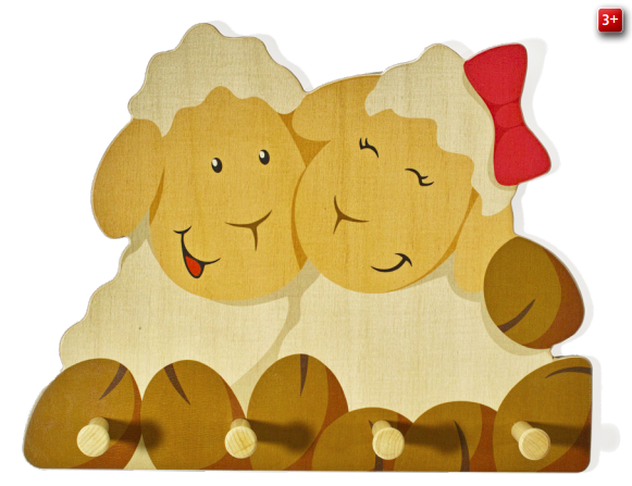 Kindergarderobe Schafe