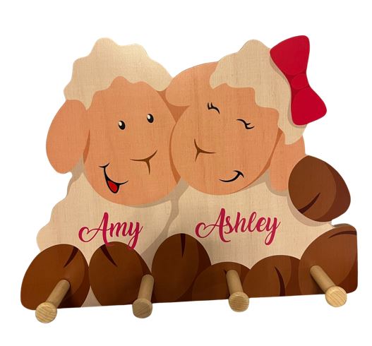 Kindergarderobe Schafe