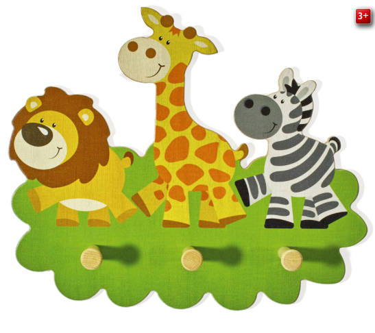 Kindergarderobe Tierspaziergang