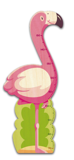 Weizenkorn Messlatte Flamingo