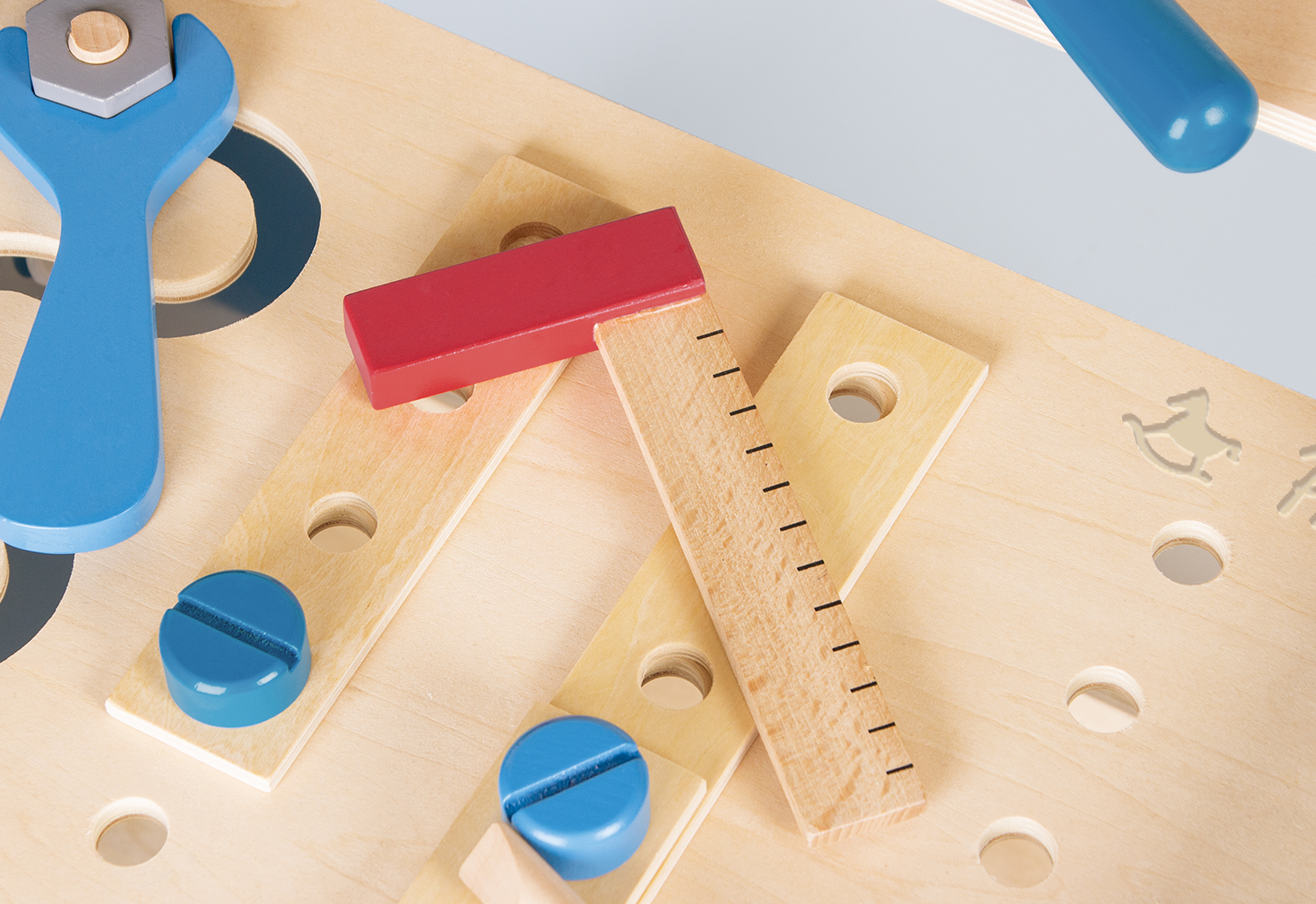 Pinolino Werkzeugwagen Kalle blau