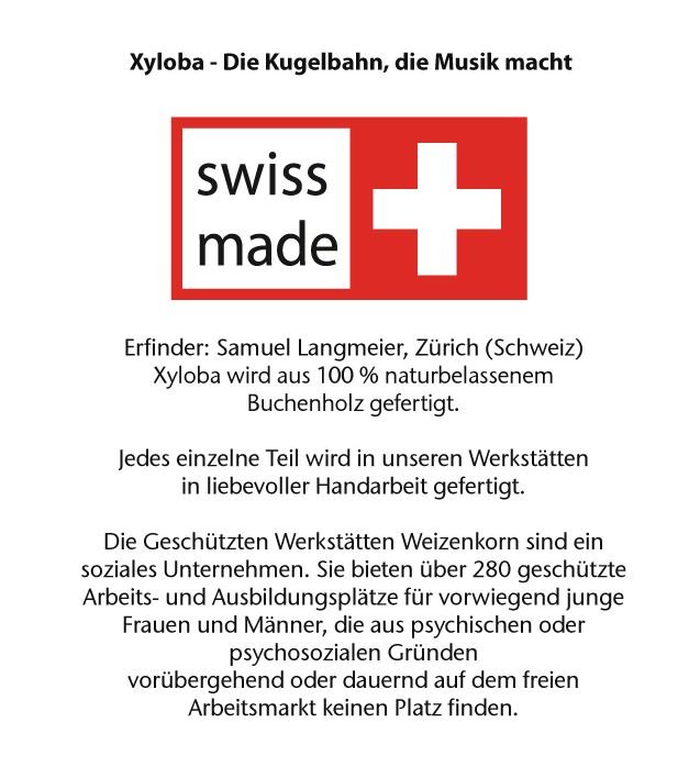 Xyloba Kugelbahn Piccolino – 25 Teile