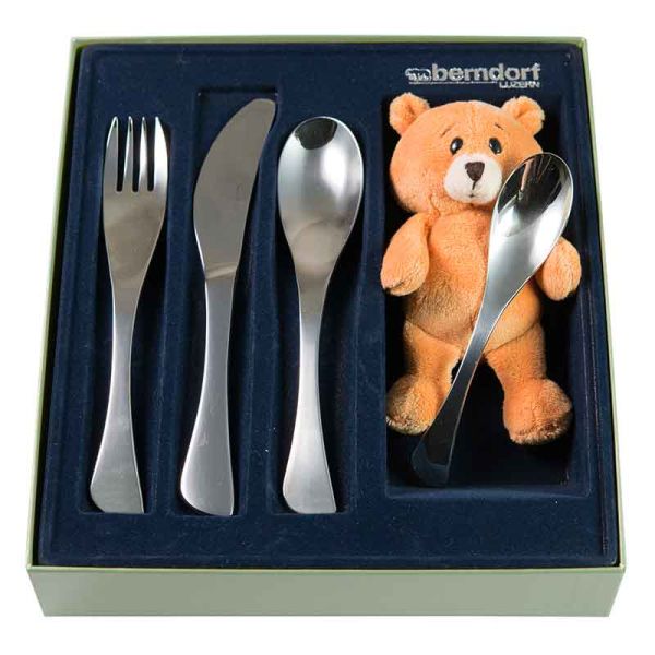 Kinderbesteckset Selena Geschenkgarnitur 4-teilig