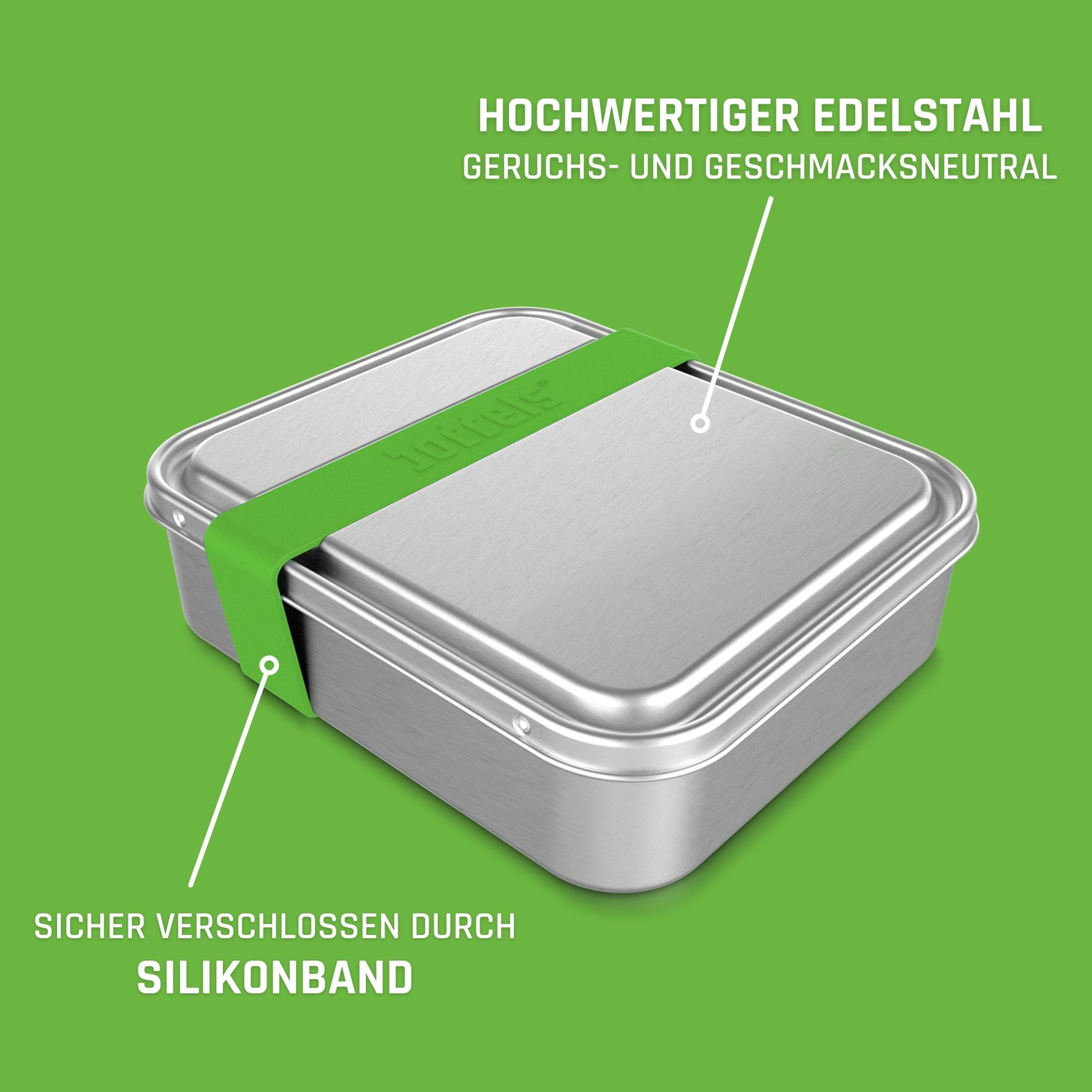 Boddels Lunchbox Smacht 800 ml Apfelgrün