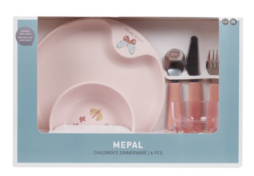 Kindergeschirr Set 6-teilig Flowers & Butterflies