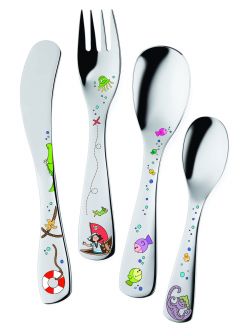 Kinderbesteckset Moritz Geschenkgarnitur 4-teilig